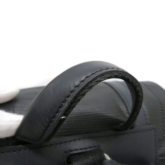 Louis Vuitton Christopher PM Backpack Rucksack Epi Leather LV Circle Noir Black - Picture 5 of 9